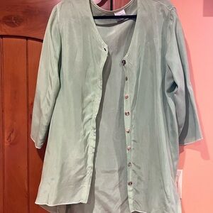 Mint Green Women's Blouse